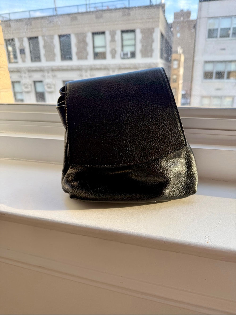 Vintage Thomas Leather Studio Pull Tight Purse